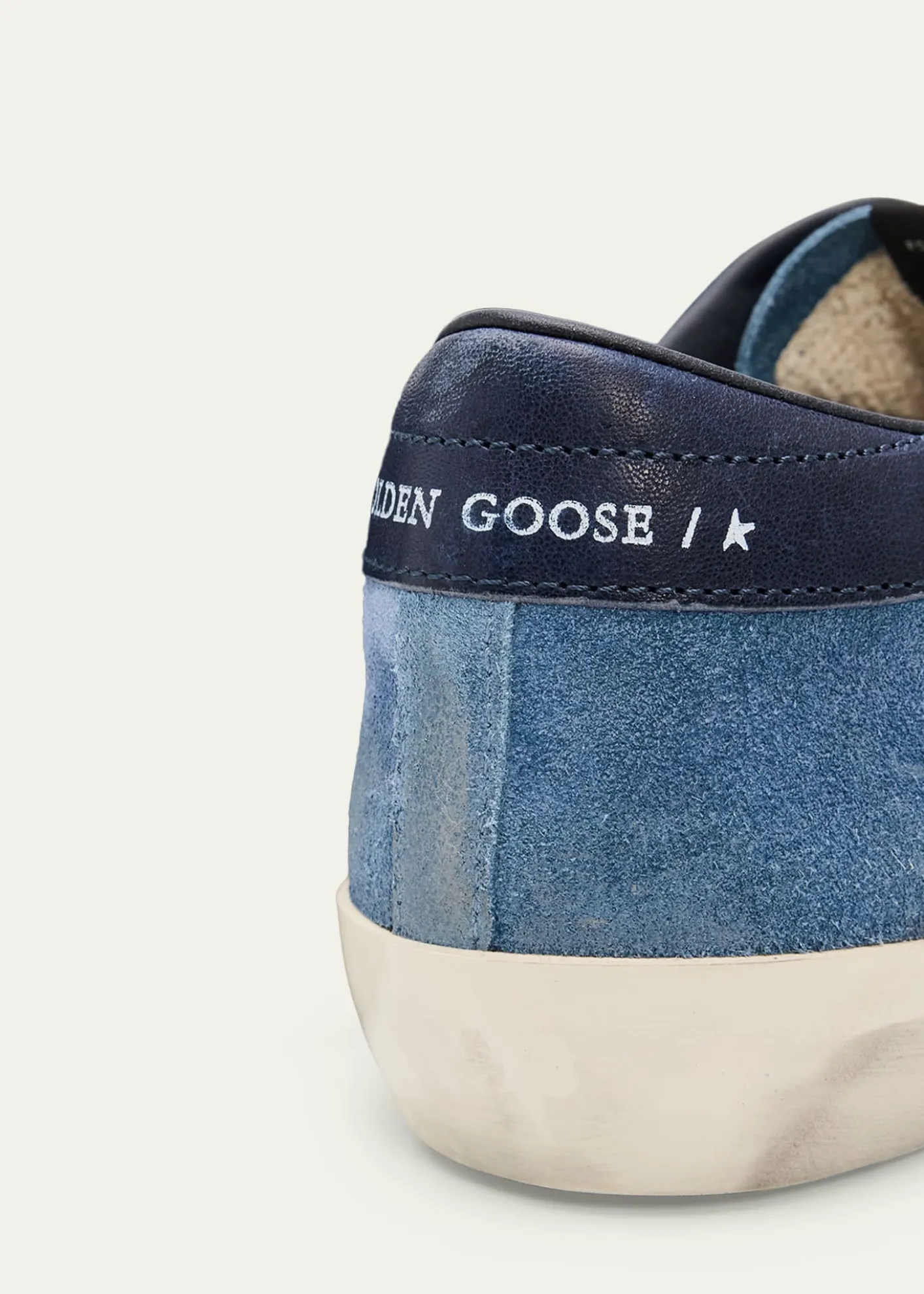 Golden GooseMen's Super-Star Suede Low-Top Sneakers