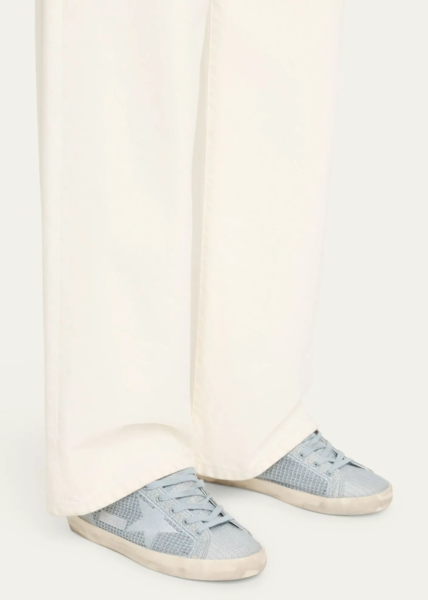 Golden GooseSabot Embroidered Cotton Slide Sneakers