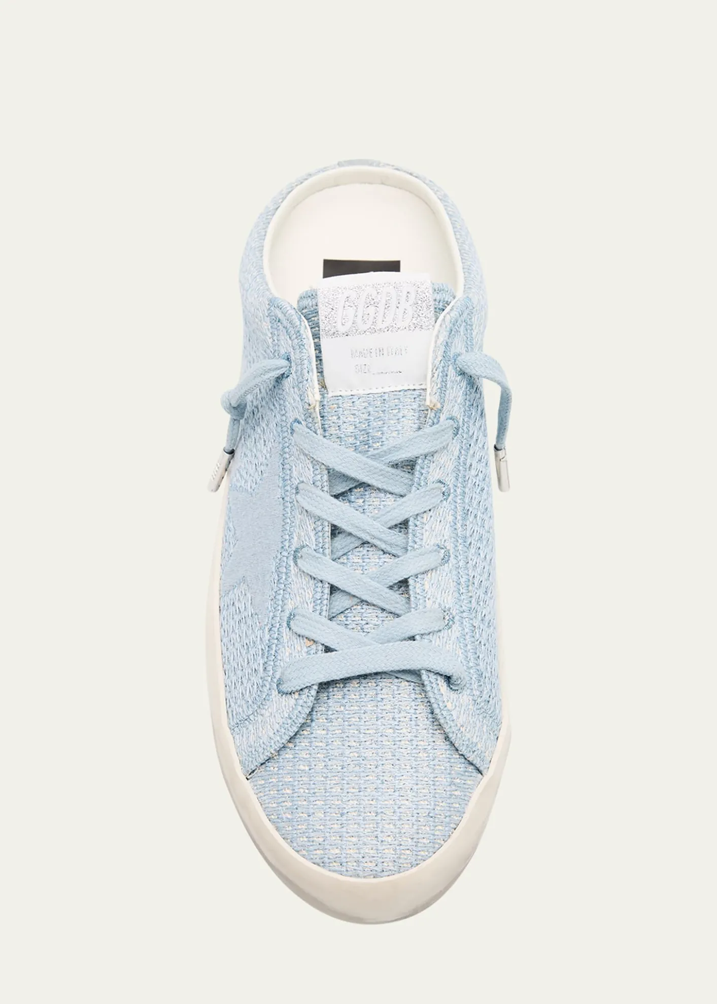 Golden GooseSabot Embroidered Cotton Slide Sneakers