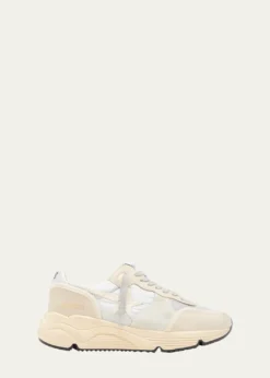 Golden GooseStar Nylon Leather Running Sneakers