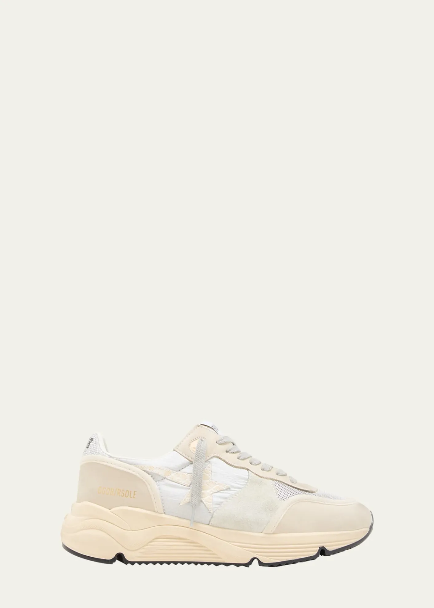 Golden GooseStar Nylon Leather Running Sneakers