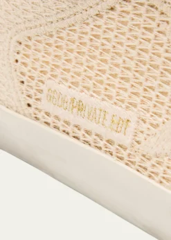 Golden GooseSuper-Star Embroidered Cotton Low-Top Sneakers