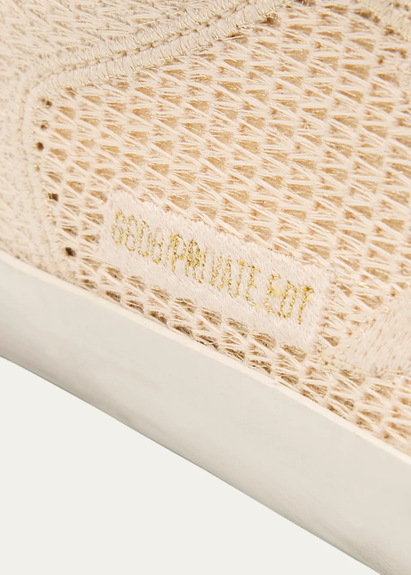 Golden GooseSuper-Star Embroidered Cotton Low-Top Sneakers