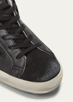 Golden GooseSuper-Star Leather Glitter Low-Top Sneakers
