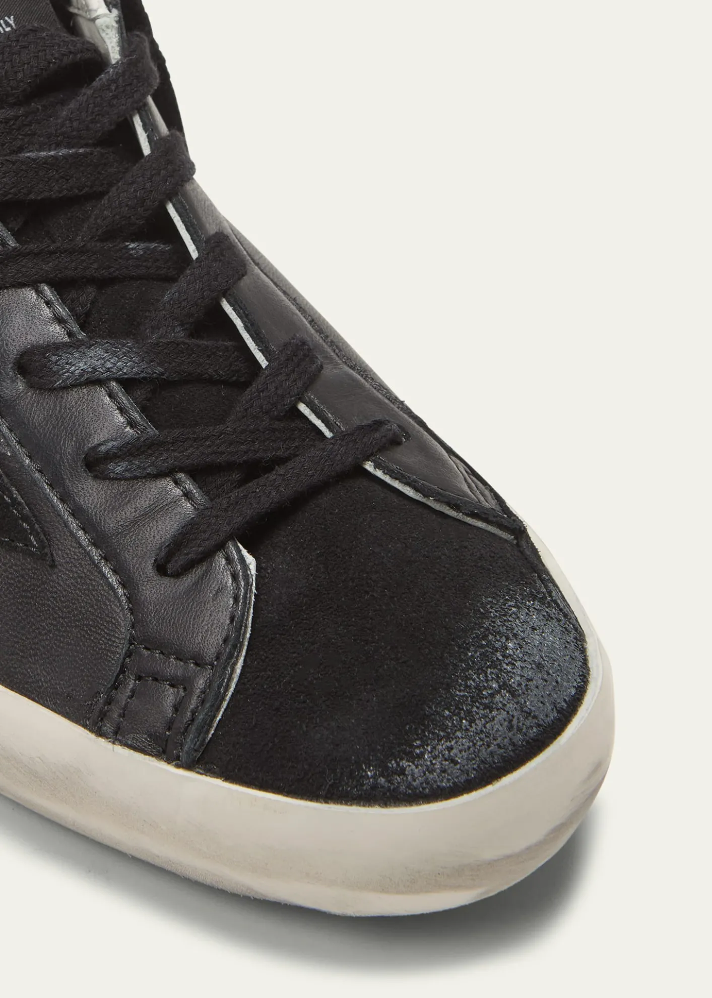 Golden GooseSuper-Star Leather Glitter Low-Top Sneakers