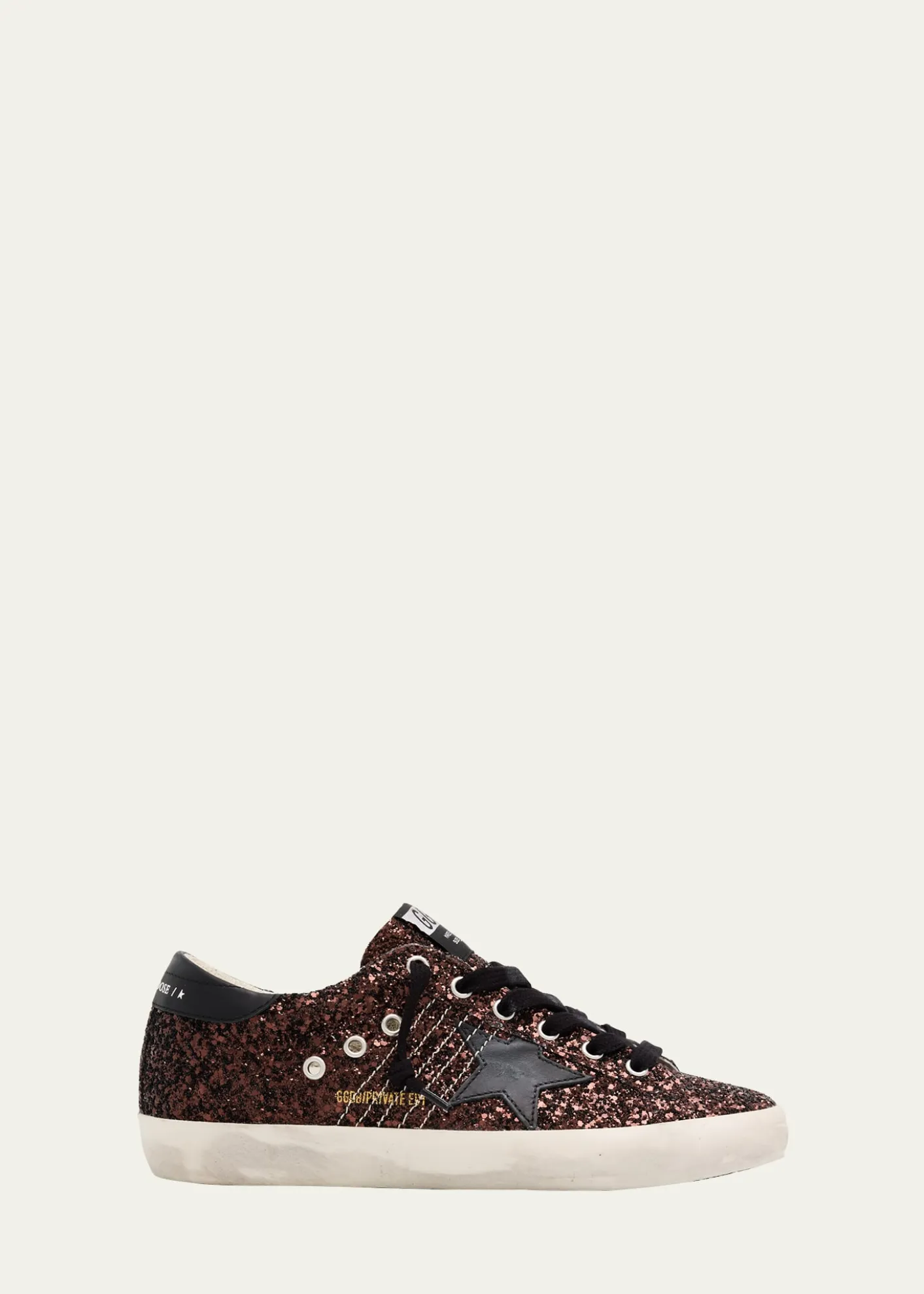 Golden GooseSuper-Star Low-Top Glitter Sneakers