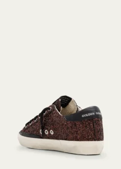 Golden GooseSuper-Star Low-Top Glitter Sneakers