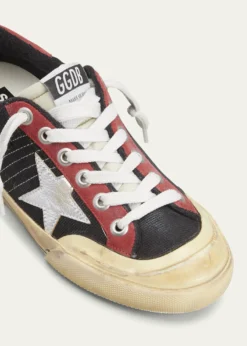 Golden GooseSuperstar Mixed Leather Low-Top Sneakers