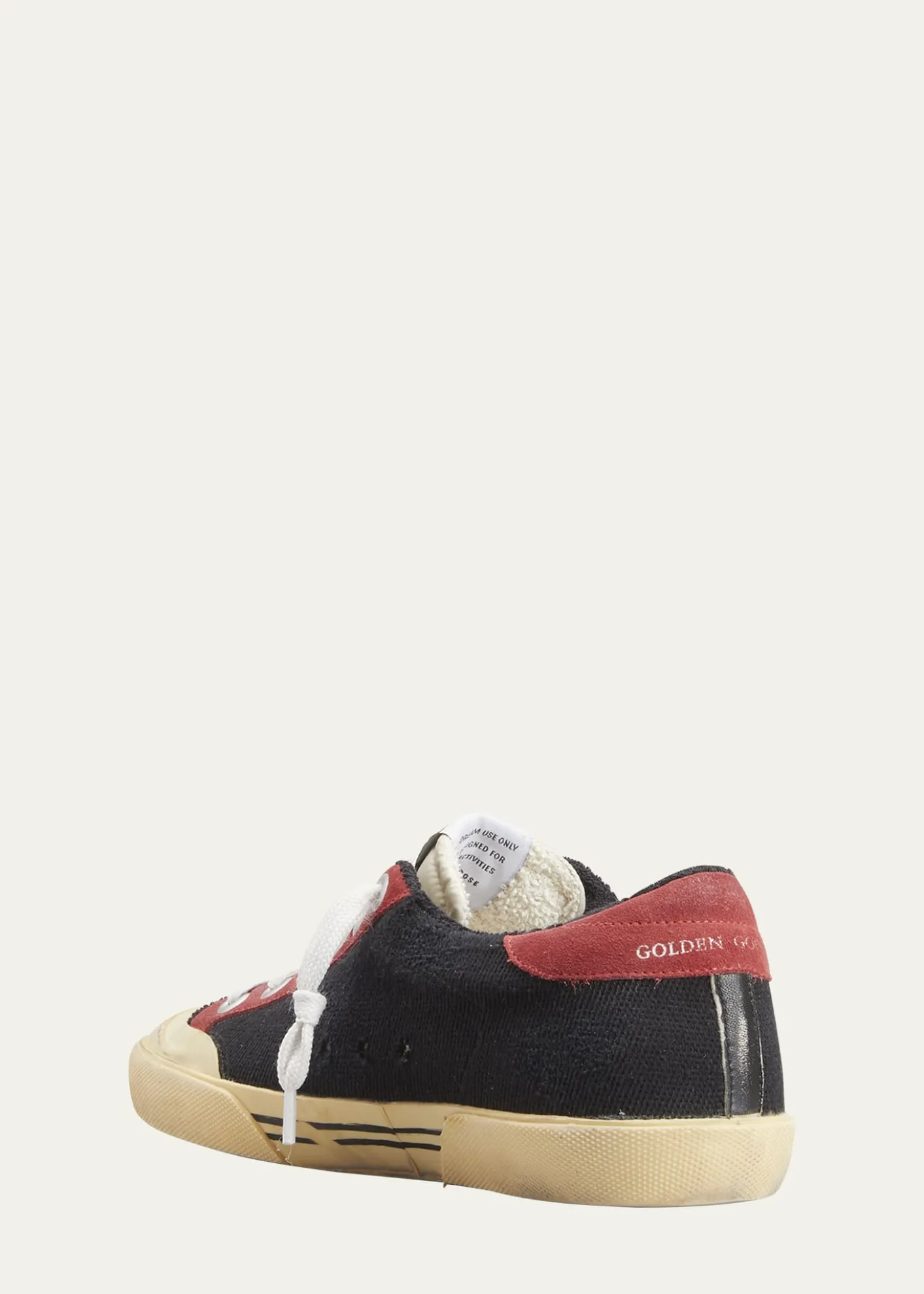 Golden GooseSuperstar Mixed Leather Low-Top Sneakers
