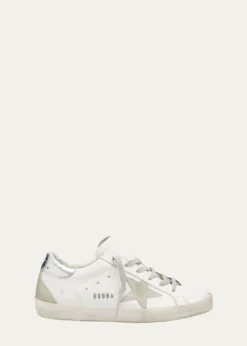 Golden GooseSuper-Star Mixed Leather Sneakers