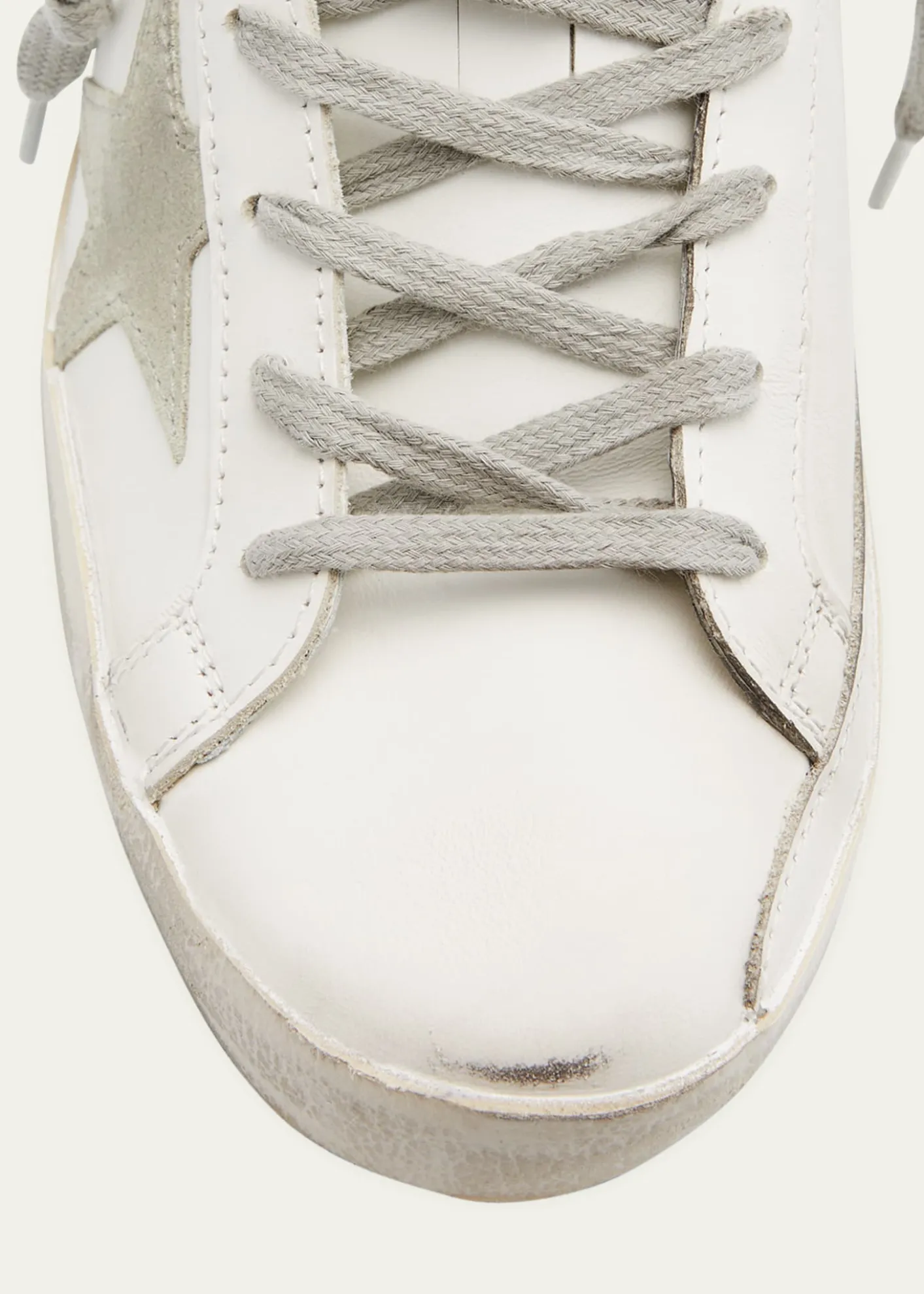 Golden GooseSuper-Star Mixed Leather Sneakers