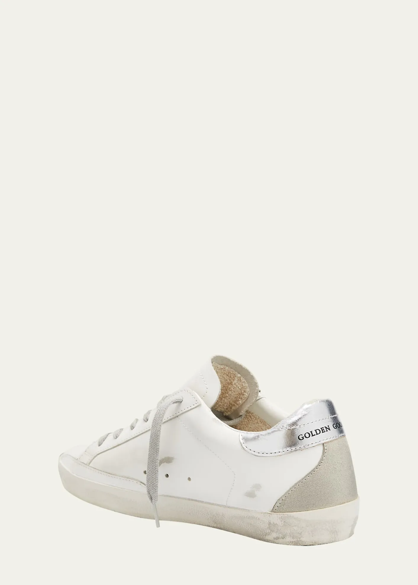 Golden GooseSuper-Star Mixed Leather Sneakers