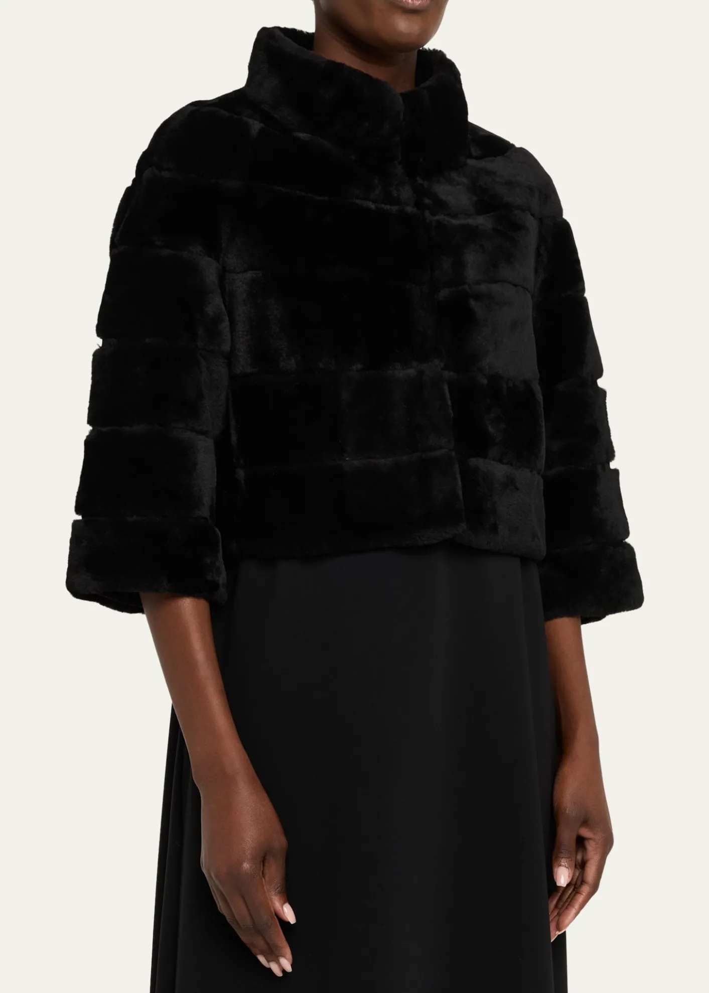 GorskiLamb Shearling Bolero Jacket