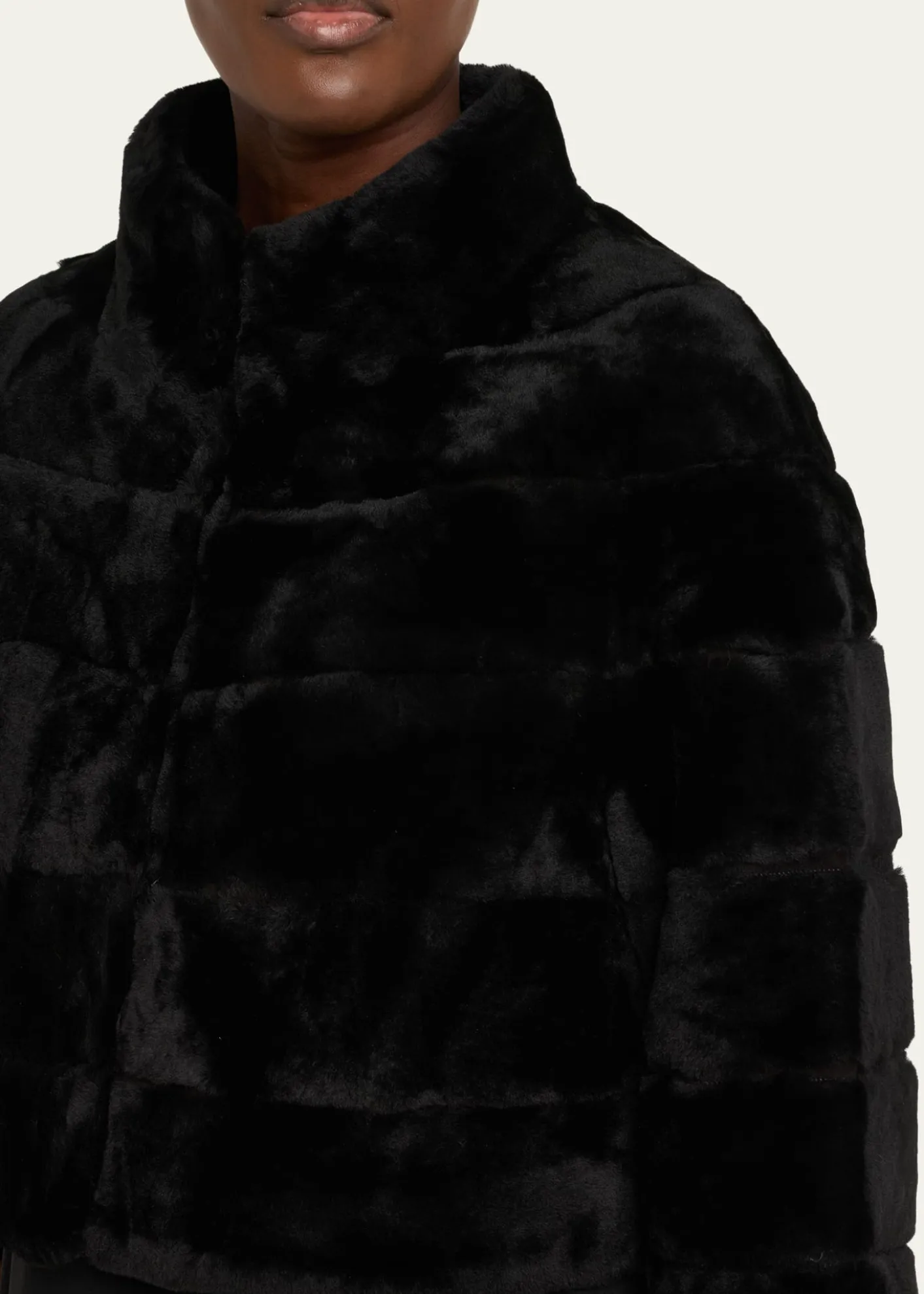GorskiLamb Shearling Bolero Jacket