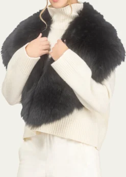 GorskiMerinillo Shearling Shawl