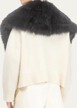 GorskiMerinillo Shearling Shawl