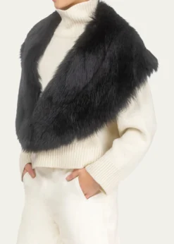 GorskiMerinillo Shearling Shawl