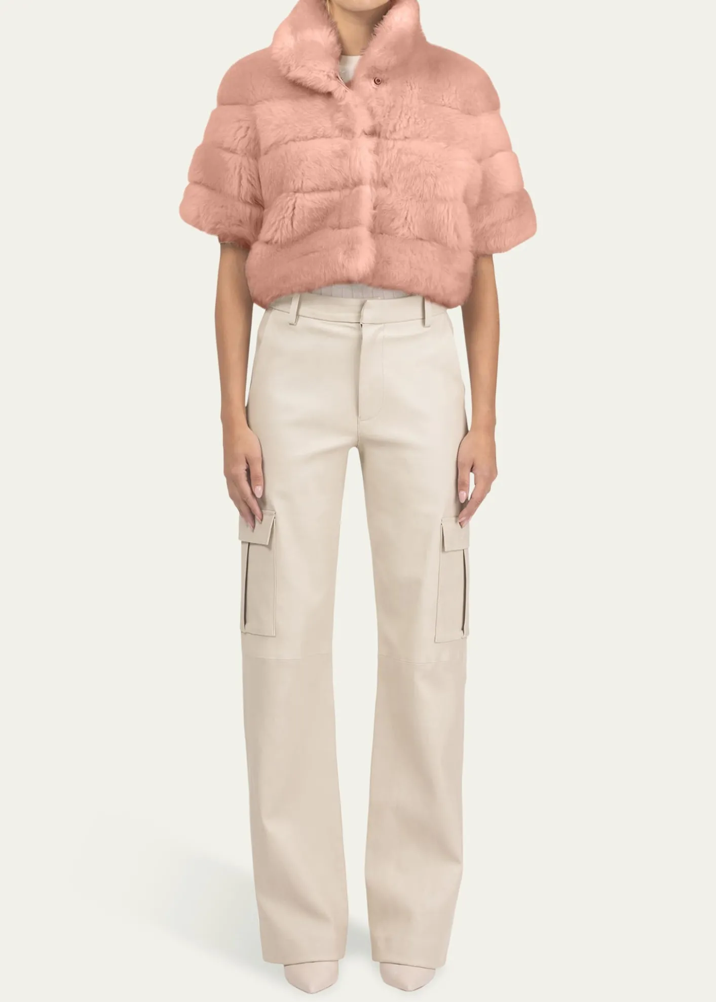 GorskiReversible Merinillo Shearling Lamb Bolero