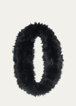 GorskiSelect Lamb Shearling Infinity Scarf