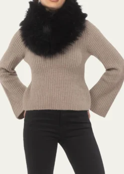 GorskiSelect Lamb Shearling Infinity Scarf