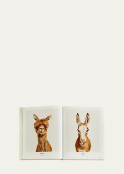 Graphic Image"Farm Life: A Collection of Animal Portraits" Leather-Bound Book by Randal Ford