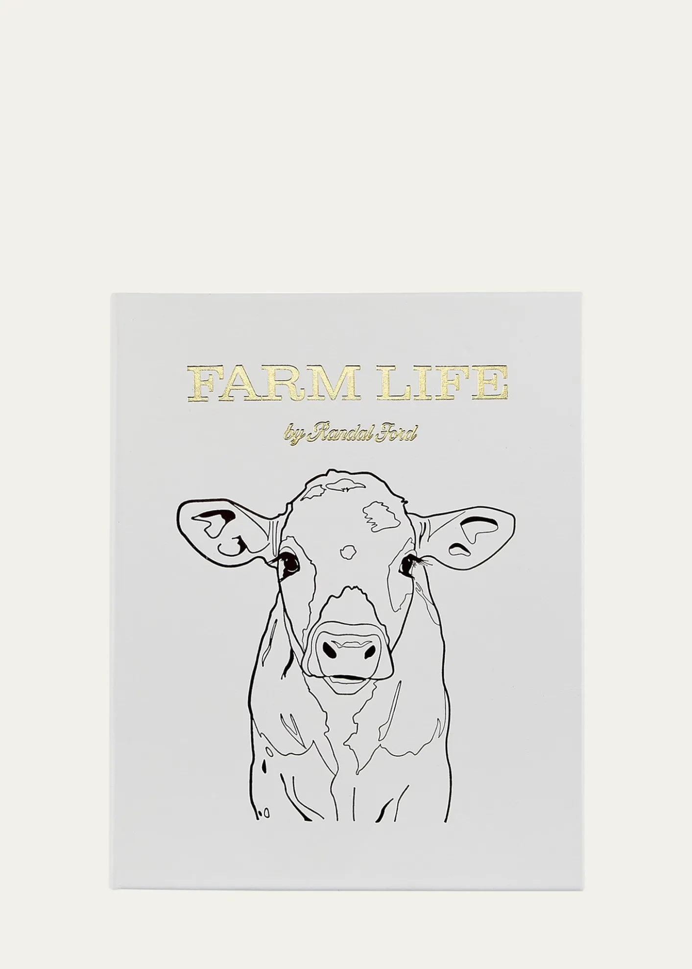 Graphic Image"Farm Life: A Collection of Animal Portraits" Leather-Bound Book by Randal Ford