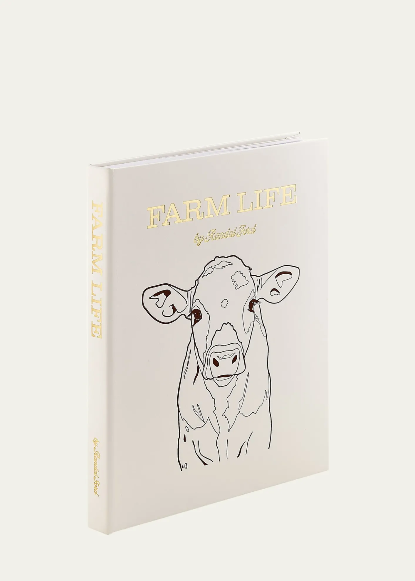 Graphic Image"Farm Life: A Collection of Animal Portraits" Leather-Bound Book by Randal Ford