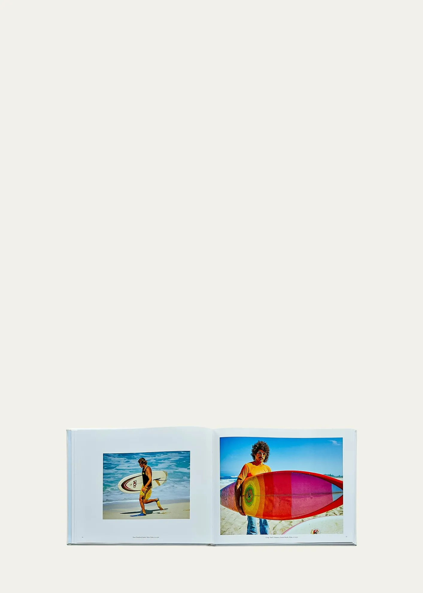 Graphic Image"Jeff Devine: 70's Surf Photographs" Leather-Bound Book