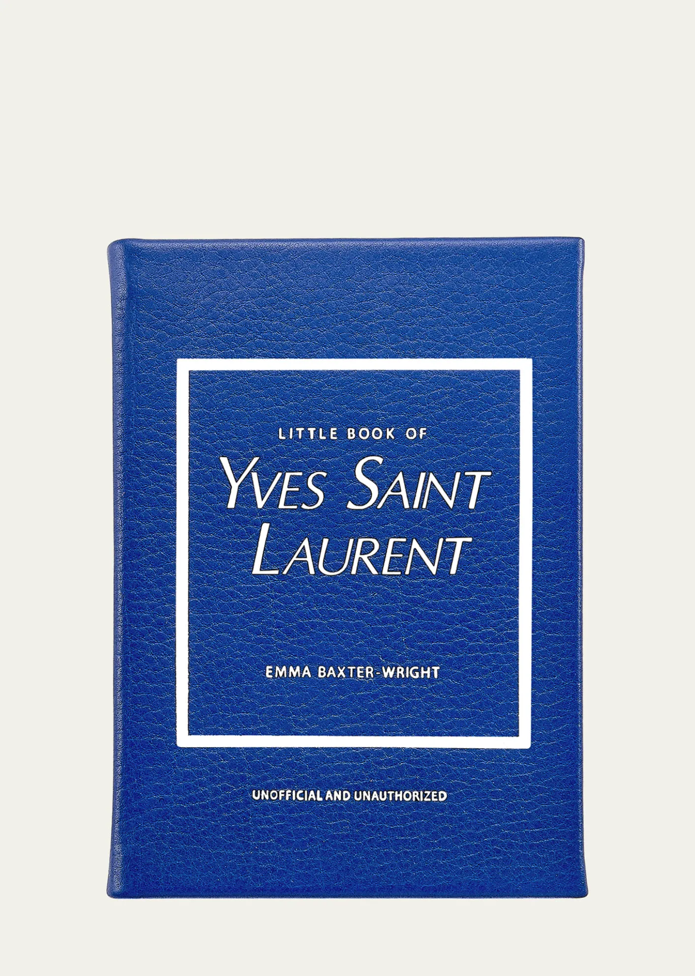 Graphic Image"Little Book of Yves Saint Laurent" Leather Bound Book by Emma Baxter-Wright
