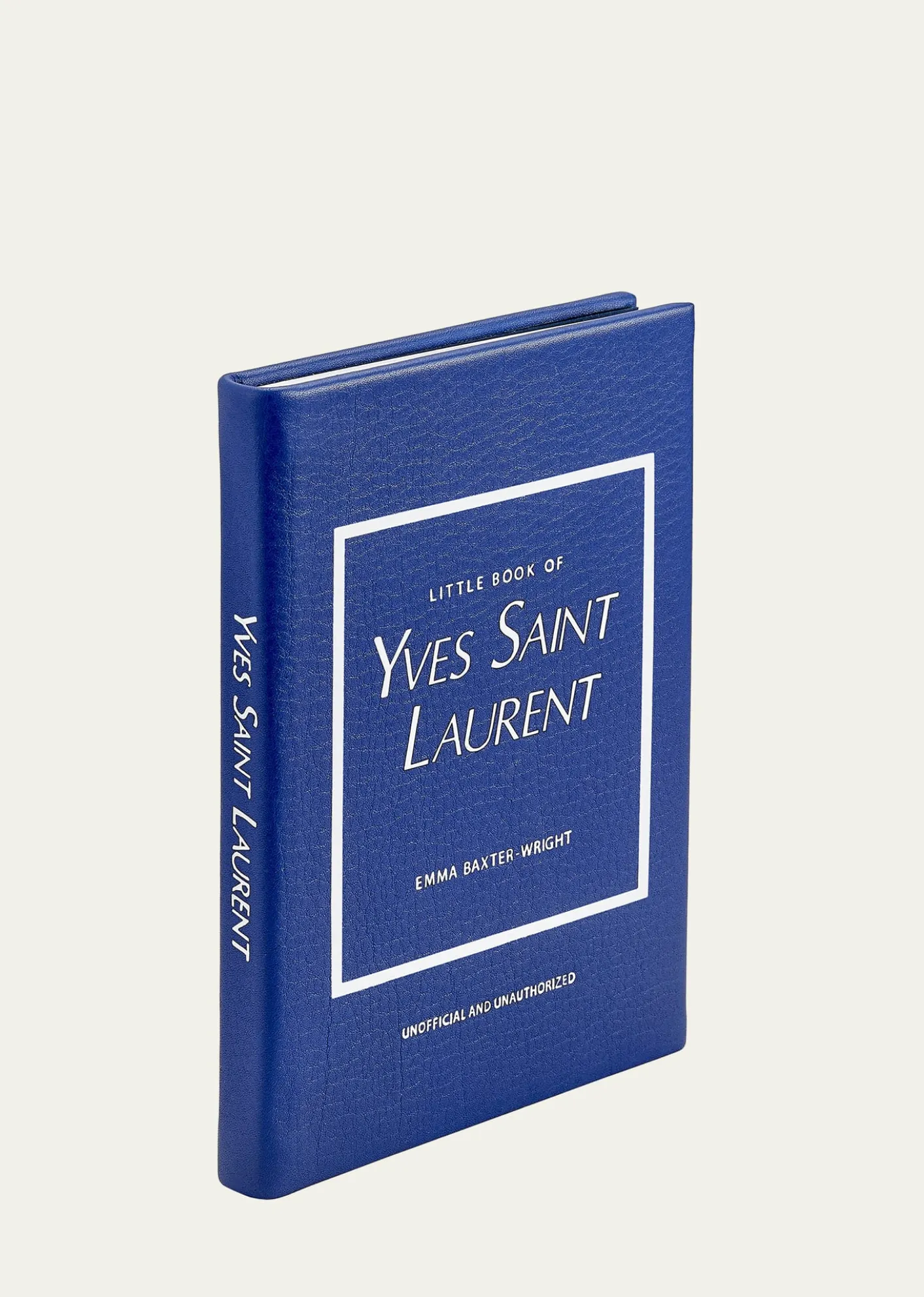 Graphic Image"Little Book of Yves Saint Laurent" Leather Bound Book by Emma Baxter-Wright