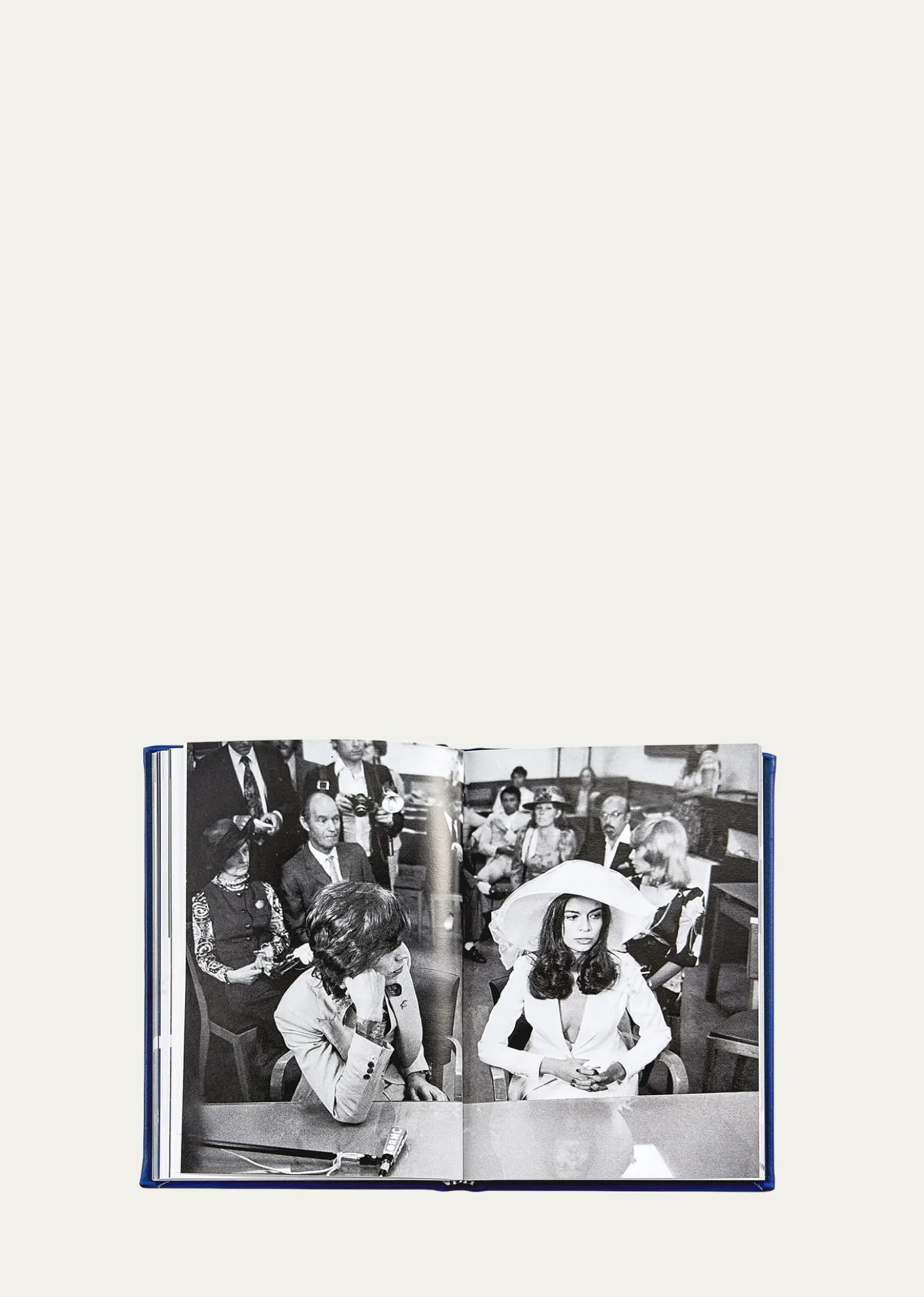 Graphic Image"Little Book of Yves Saint Laurent" Leather Bound Book by Emma Baxter-Wright