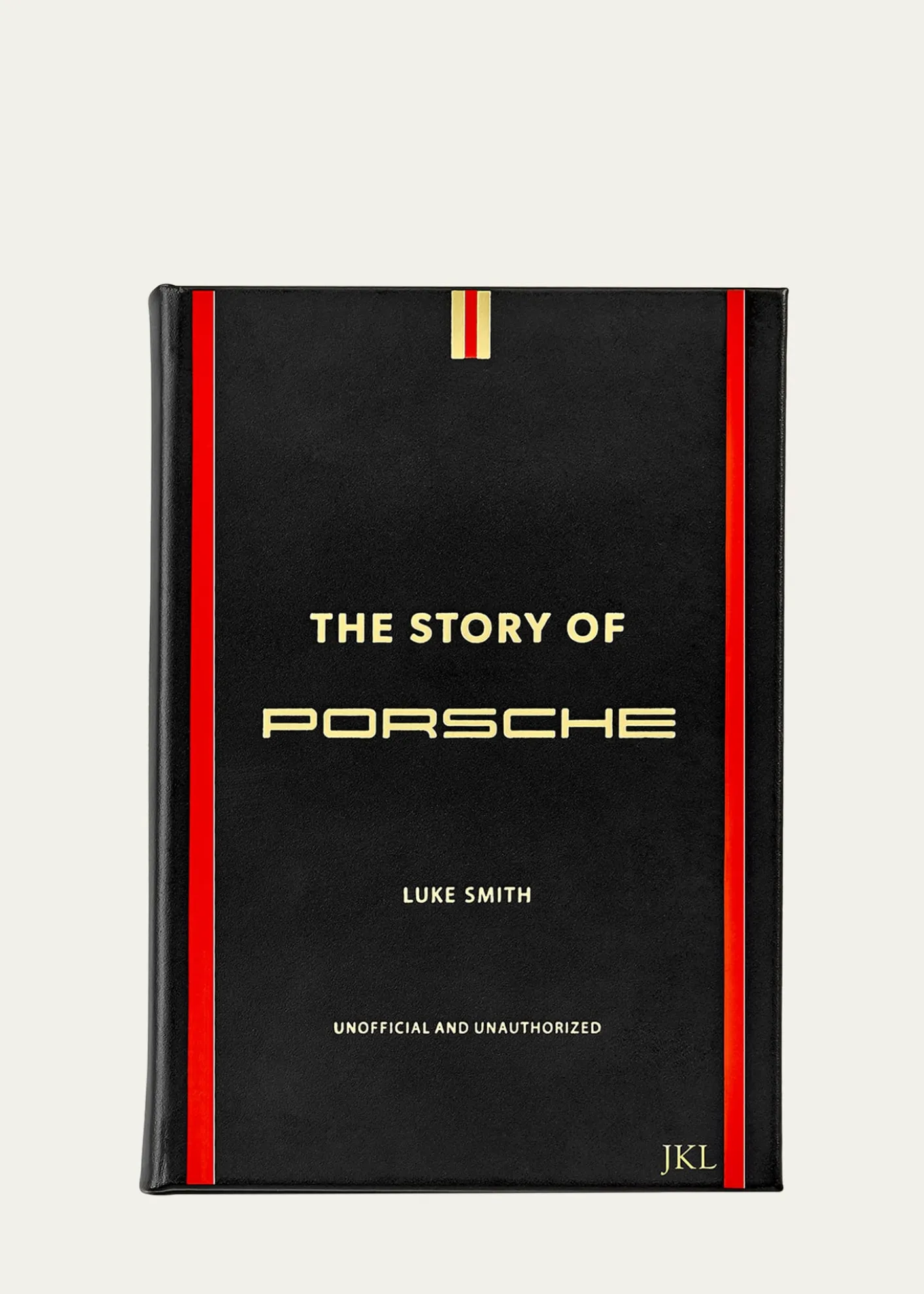 Graphic Image"The Story of Porsche" Leather Bound Book by Luke Smith