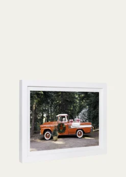 Gray MalinHoliday Pup Mini Print