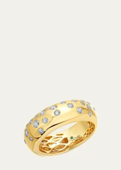 Graziela Gems18K Dazzling Floating Diamond Cigar Band