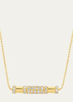 Graziela Gems18K Diamond Cavaletti Necklace