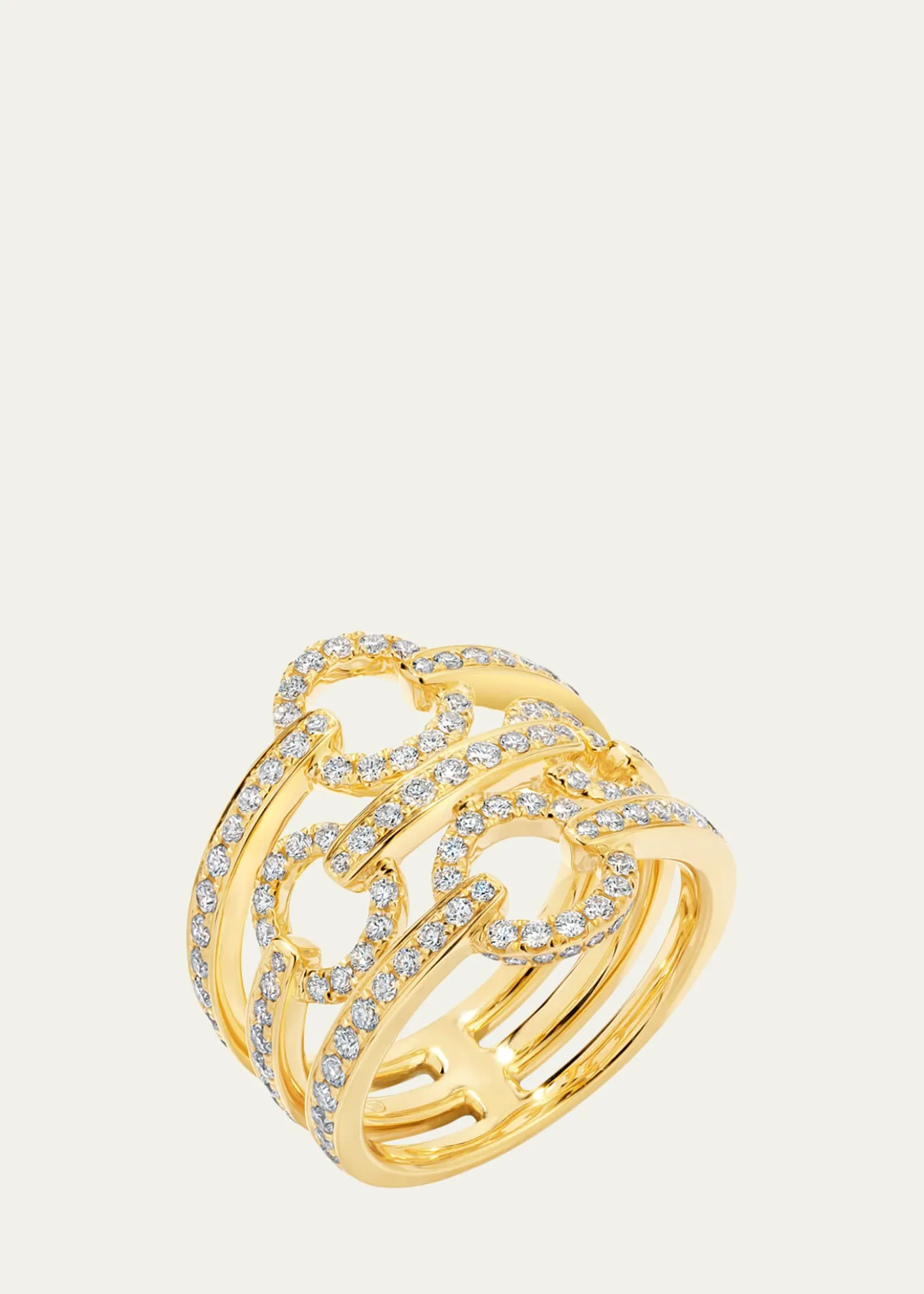 Graziela Gems18K Diamond Halter Statement Ring