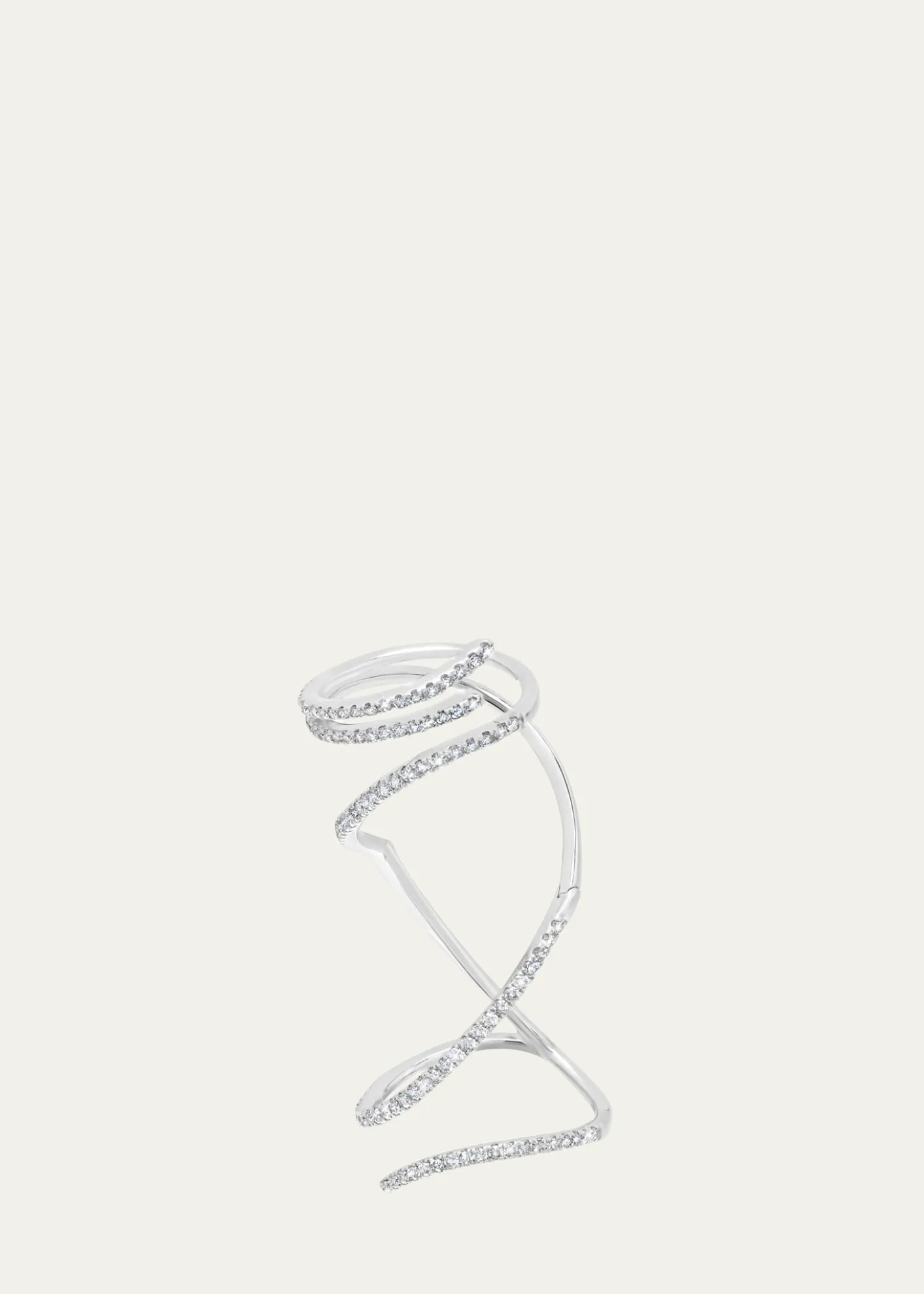 Graziela Gems18K Diamond Mega Swirl Ring