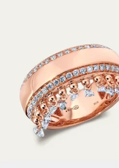 Graziela Gems18K Floating Diamond Cigar Band