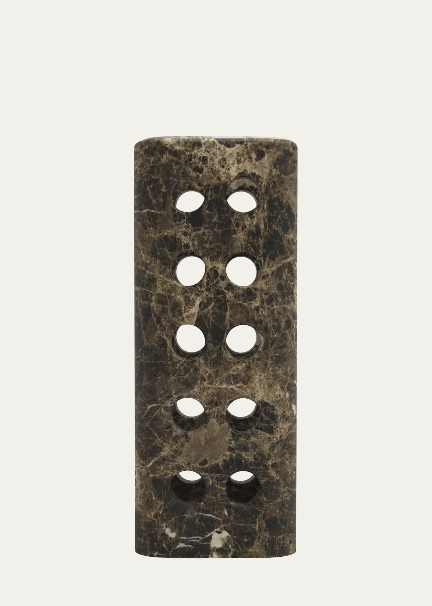 Greg NataleGeo Marble Vase, 12"