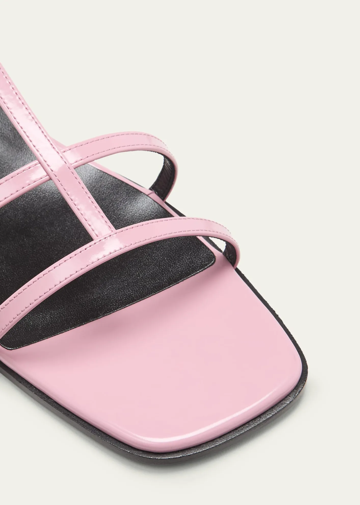 GucciDivine Leather Slingback Sandals
