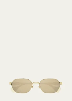 GucciGG Logo Metal Cat-Eye Sunglasses