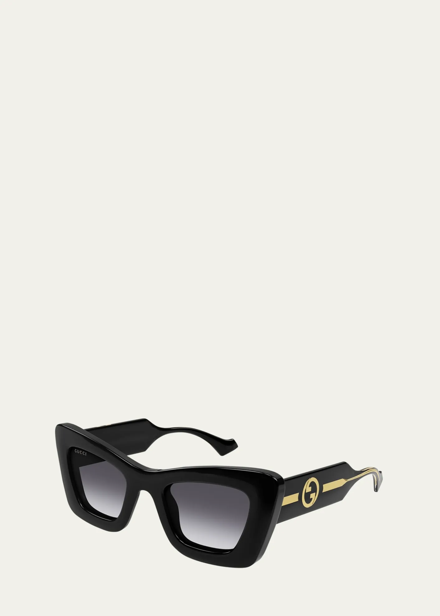 GucciGG Plastic Cat-Eye Sunglasses