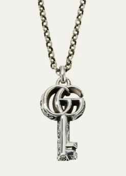 GucciGG Marmont Key Pendant Necklace