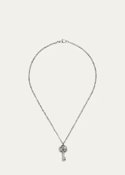 GucciGG Marmont Key Pendant Necklace