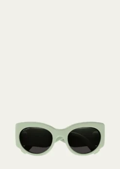 GucciGG Plastic Round Sunglasses