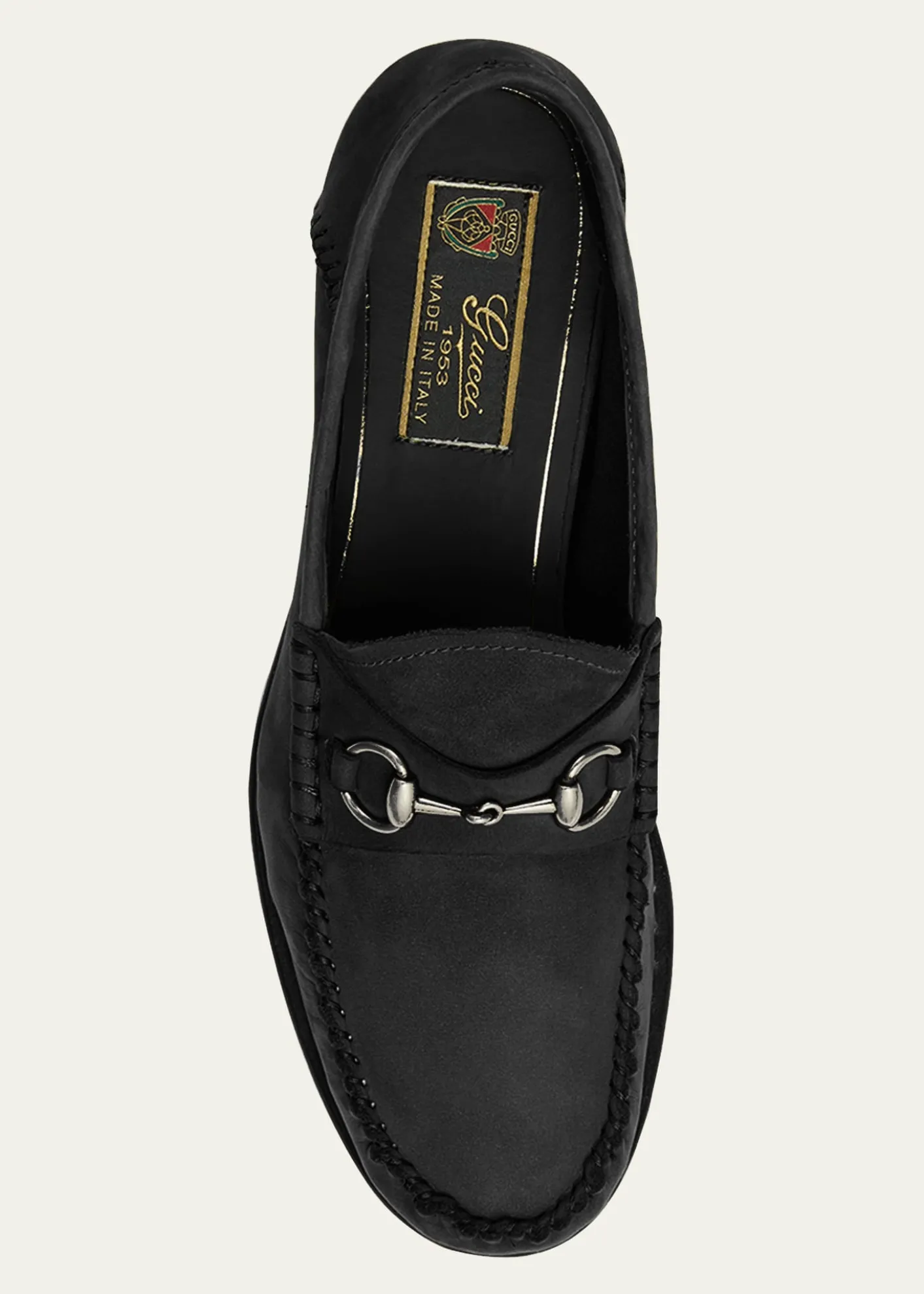 GucciGigi Horsebit 1953 Suede Mocassin Loafers