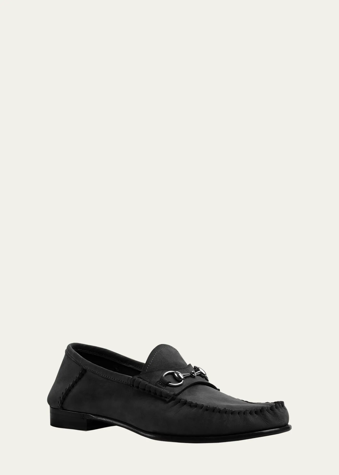 GucciGigi Horsebit 1953 Suede Mocassin Loafers