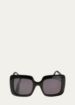 GucciInterlocking G Oversized Square Acetate Sunglasses
