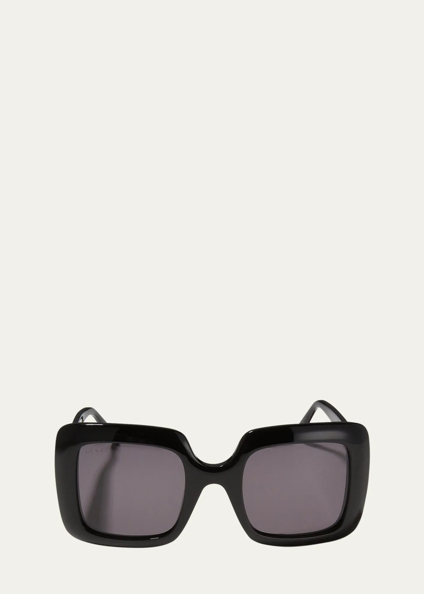 GucciInterlocking G Oversized Square Acetate Sunglasses