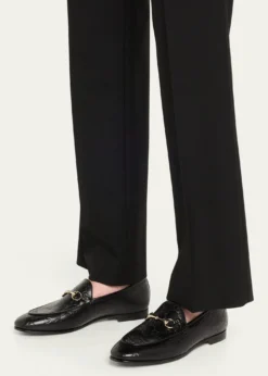 GucciJordaan GG Leather Bit Loafers